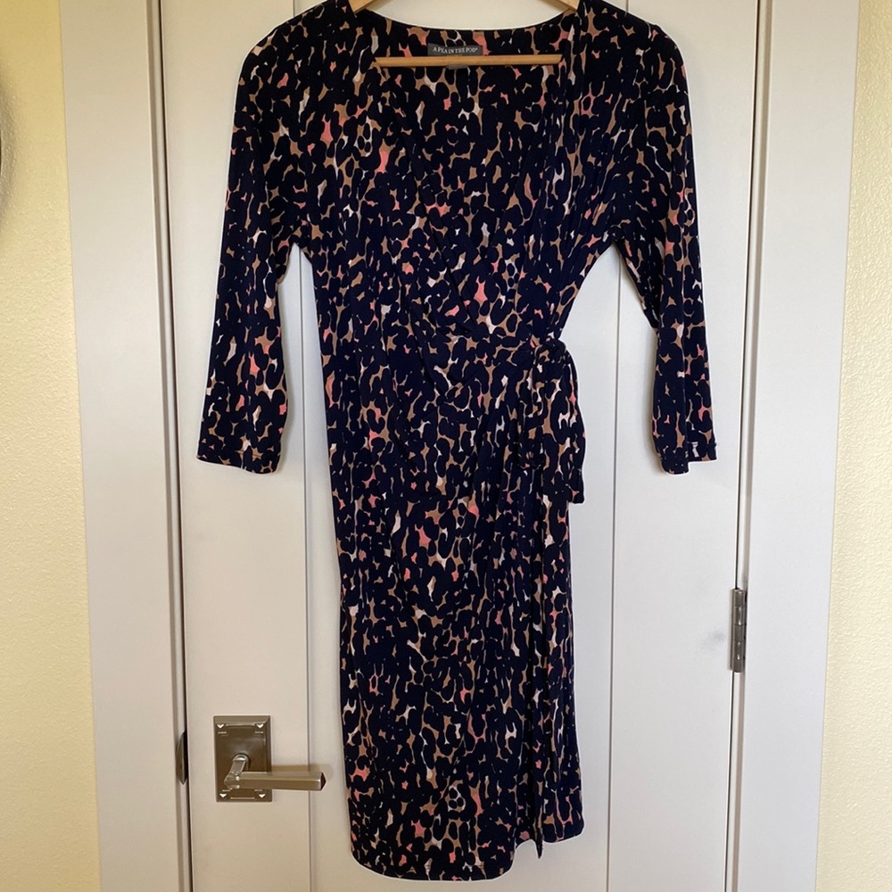 Pea in the Pod maternity wrap dress